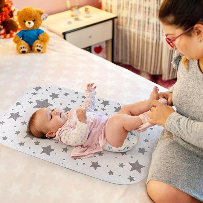 Accmor Baby Diaper Changing Pad, Wipeable Portable Diaper Changing Pad - Image 2