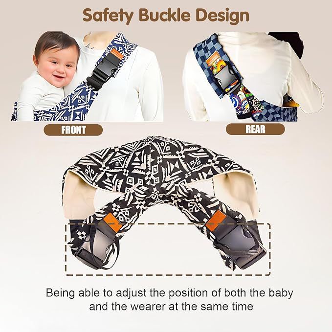 Baby Sling Carrier, Toddler Carrier, 2025 New Baby Sling, Portable and - Image 4