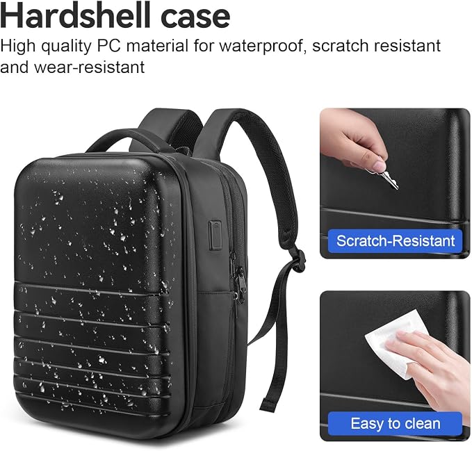 SOKOK Carry On Travel Backpack Waterproof Business Backpack Expandable - Image 3