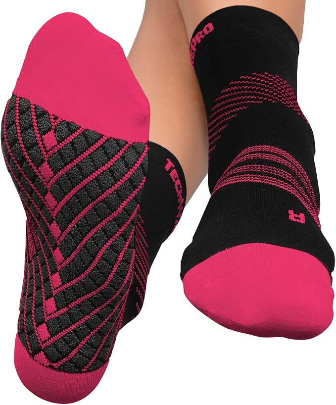 TechWare Pro Plantar Fasciitis Socks – Cushion Ankle Compression Socks Women & - Image 5