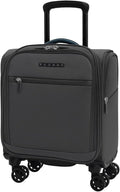 Verage Under Seat Luggage with Wheels, Softside Small Suitcase Spinner Carry On by VERAGE