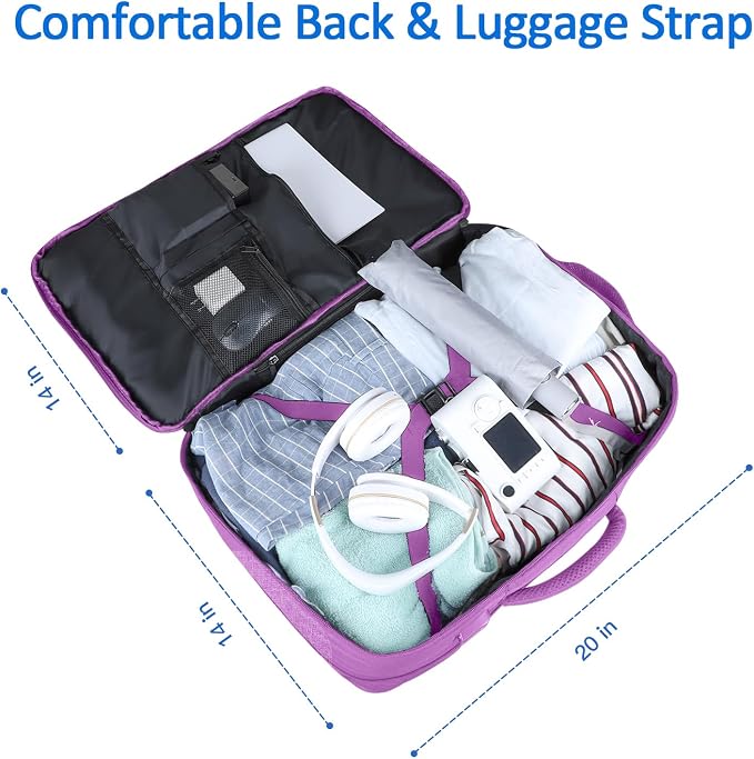 60L Carry On Backpack, Extra Large Laptop Backpack, Big Capacity Travel Backpack - Image 7