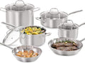 Guy Fieri's Flavortown 10-Piece Stainless Steel Cookware Set by GuyFierisFlavortown