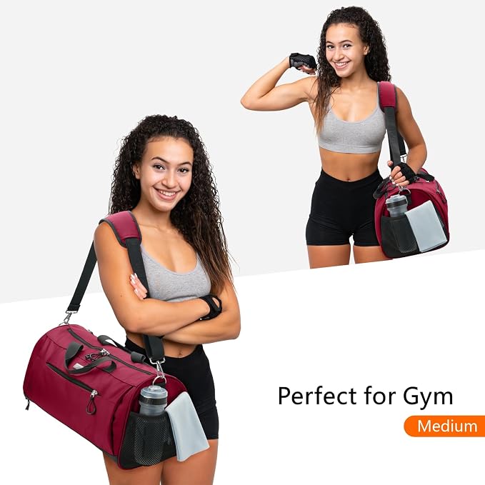 TOPDesign Gym Bag for Women & Men, Unisex Duffel Bag - Image 3