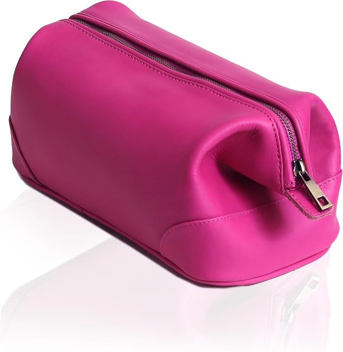 HLC Leather Toiletry Bag for Men - Image 8