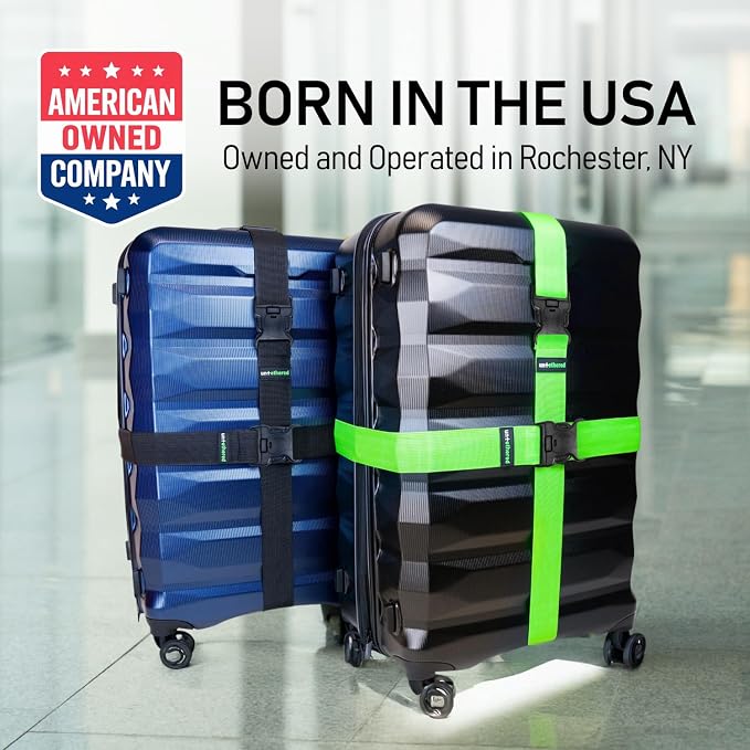 Untethered Luggage Straps | TSA-Approved Suitcase Belts - Image 9