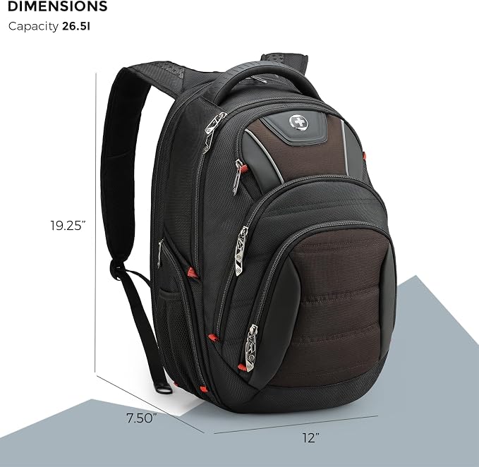Swissdigital Design Men's Laptop Backpack - Image 8