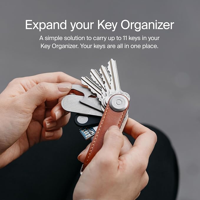 Orbitkey Extension Post for Key Organizer, Add On | Durable Stainless Steel - Image 2