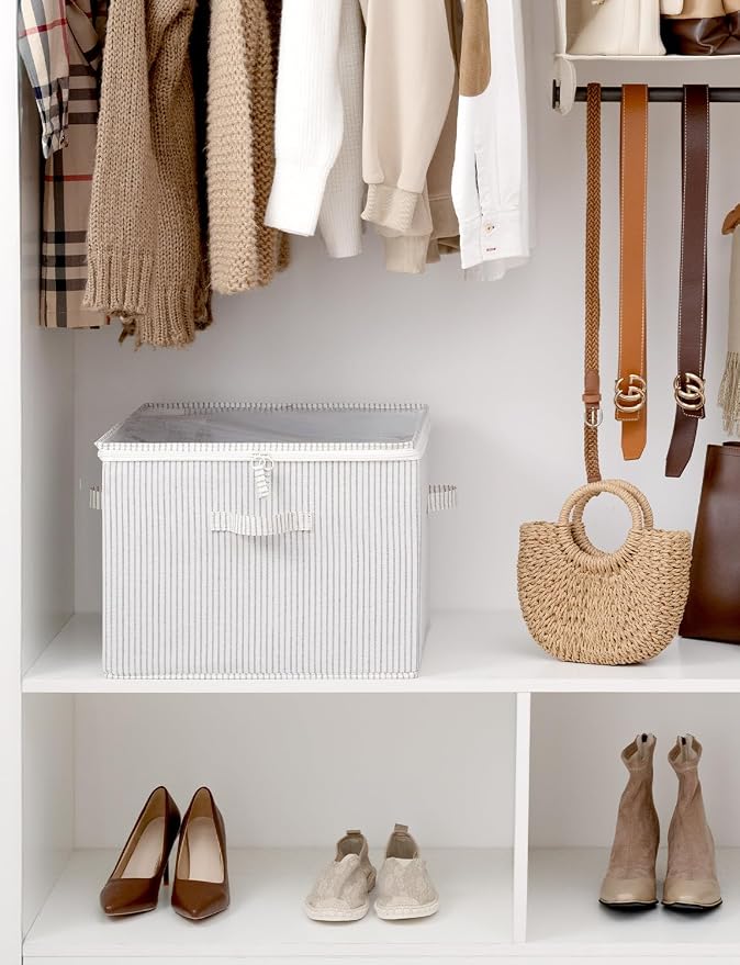 StorageWorks Shoe Organizer for Closet, Fits up to 16 Pairs, Shoe Cubby Storage - Image 5