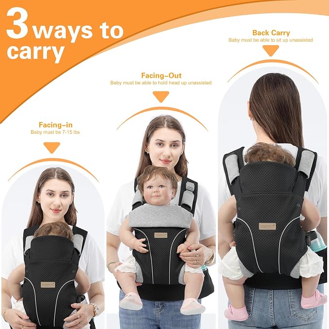 Baby Carrier Newborn to Toddlers - Image 3