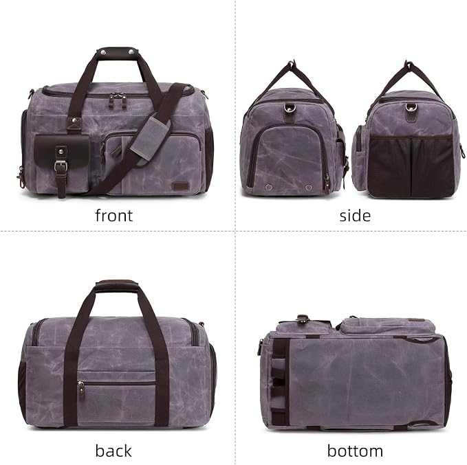 Travel Duffle Bag Weekender Bag - Image 8