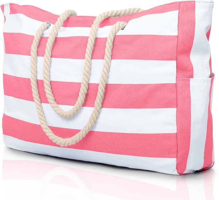 Becokan Beach Bag Large Beach Tote Bag by BecokanBeachBagSpecialist