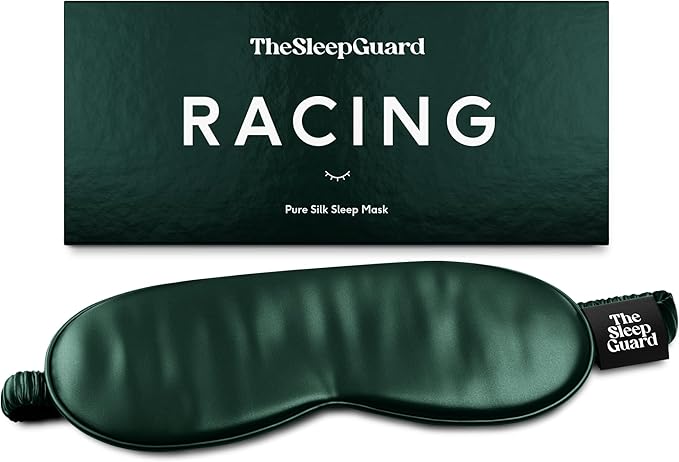 Pure Silk Sleep Mask Light Blocking Travel Essentials. Eye Masks by TheSleepGuard