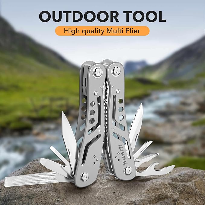 26-in-1 Multitool, Professional Stainless Steel Multi-Tool, Pocket Knife - Image 2