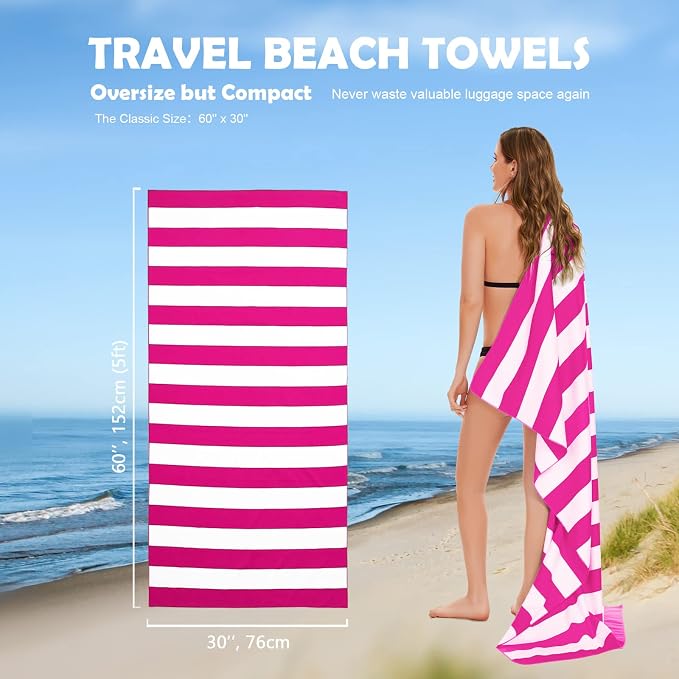 Your Choice Microfiber Quick Dry Sand-Free Beach Towel - Image 6