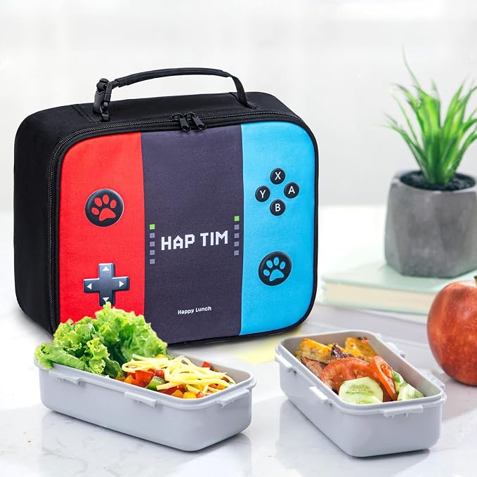 Hap Tim Insulated Lunch Bag for Boys, Reusable Lunch Box for Women & Men - Image 2