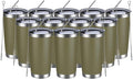 MEWAY 20oz Tumbler 12 Pack Double Wall Vacuum Insulated Travel Mug Bulk by MEWAY