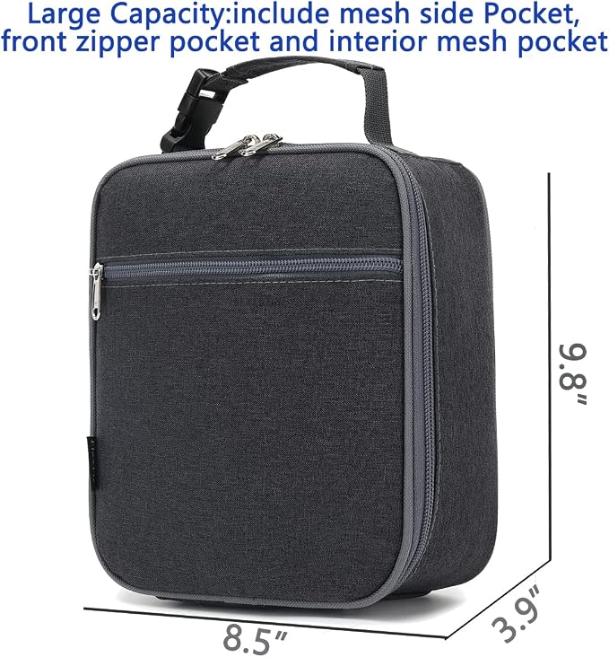 FlowFly Kids Lunch box Insulated Soft Bag Mini Cooler Back to School Thermal - Image 3