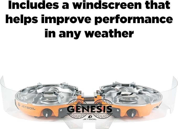 Jetboil Genesis Basecamp Backpacking and Camping Stove Cooking System - Image 9