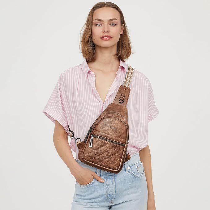 Sling Bag For Women Fanny Pack Crossbody Travel Shoulder Belt Bags Tote - Image 2