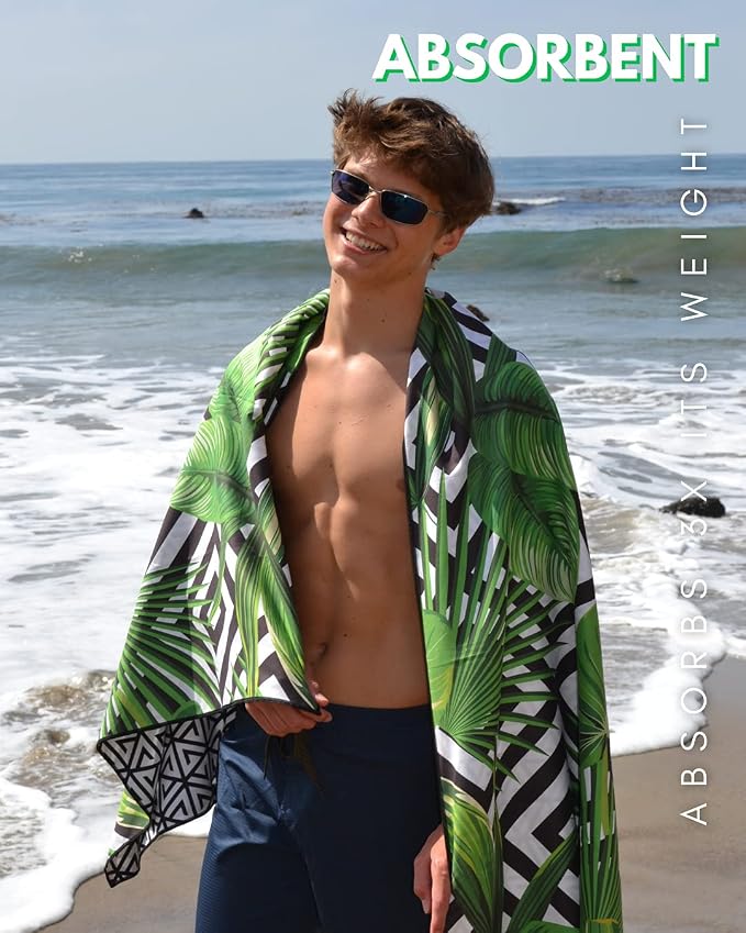 ECCOSOPHY Microfiber Beach Towel - Image 2