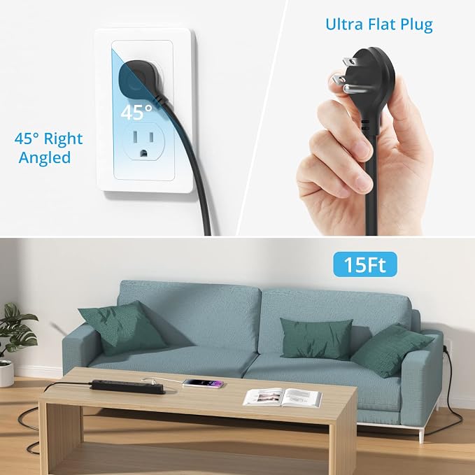 TROND Surge Protector Power Strip - Image 5