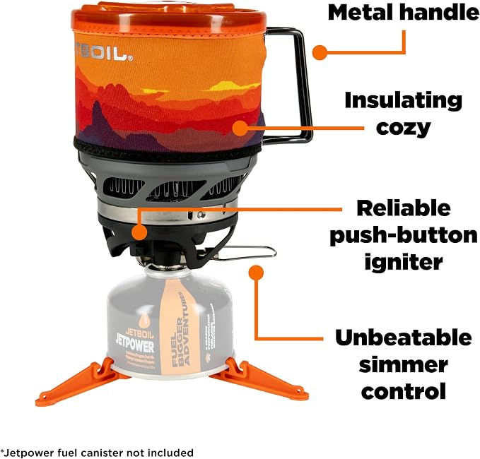 Jetboil MiniMo Camping and Backpacking Stove Cooking System - Image 5