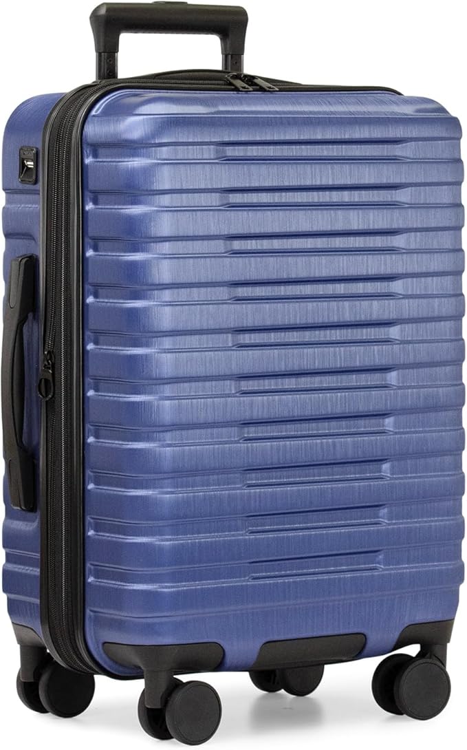 U.S. Traveler Boren Polycarbonate Hardside Rugged Travel Suitcase Luggage by USTraveler