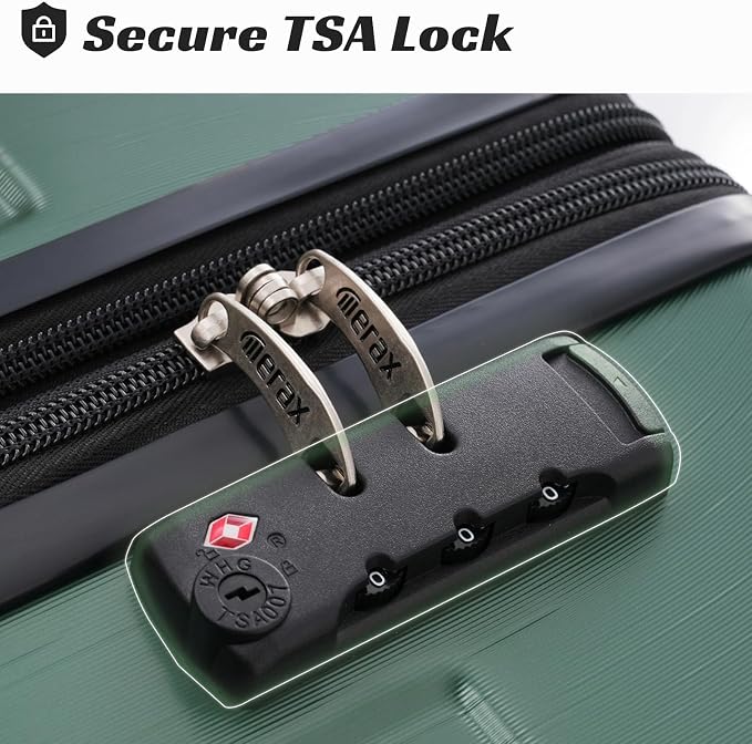 Merax 28 Inch Checked-Large Luggage - Image 4