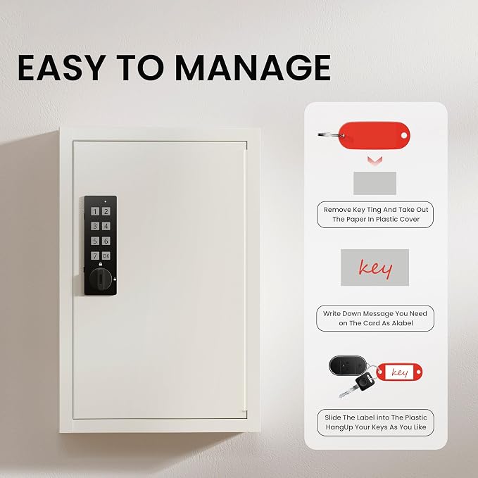 40 Keys Electronic Key Lock Box - Image 5