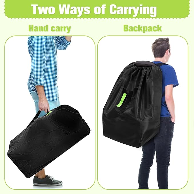 Car Seat Bags For Airplane Travel, Durable Carseat Cover For Air Travel Car - Image 4