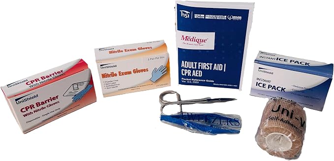 3-Shelf Metal 1st Aid Cabinet Class A, Large Capacity First Aid Wall Mount - Image 6