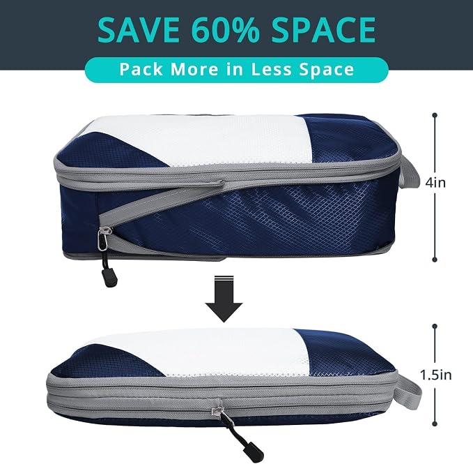 7 Set Compression Packing Cubes - Image 2