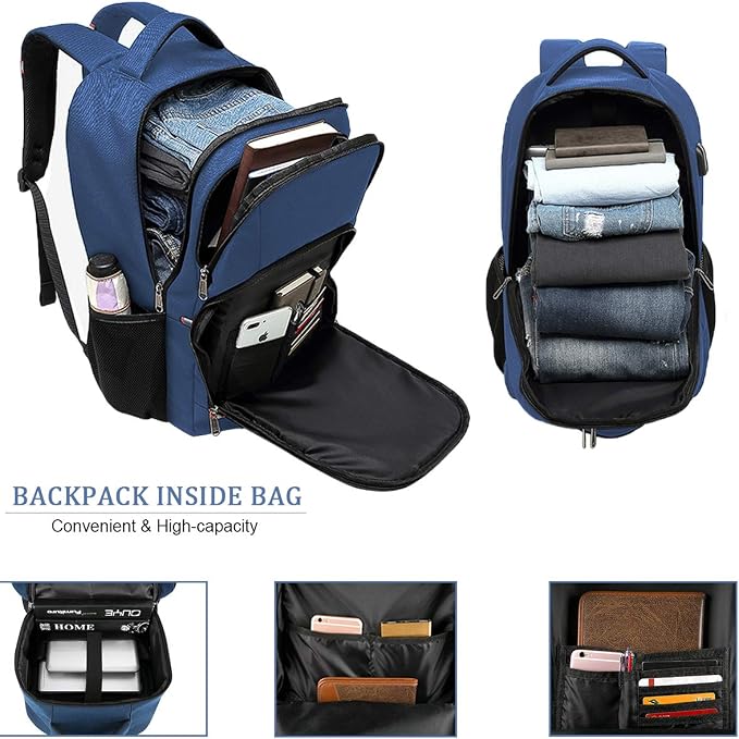 Travel Laptop Backpack, Large Anti-Theft Business Travel Backpack - Image 2
