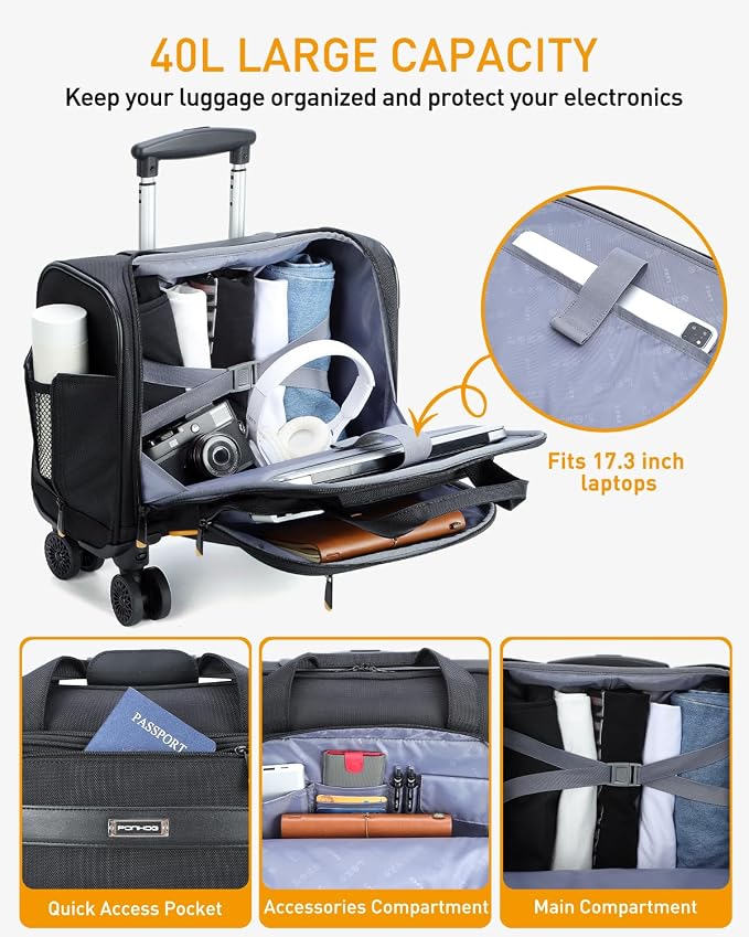 Rolling Laptop Bag - Image 2