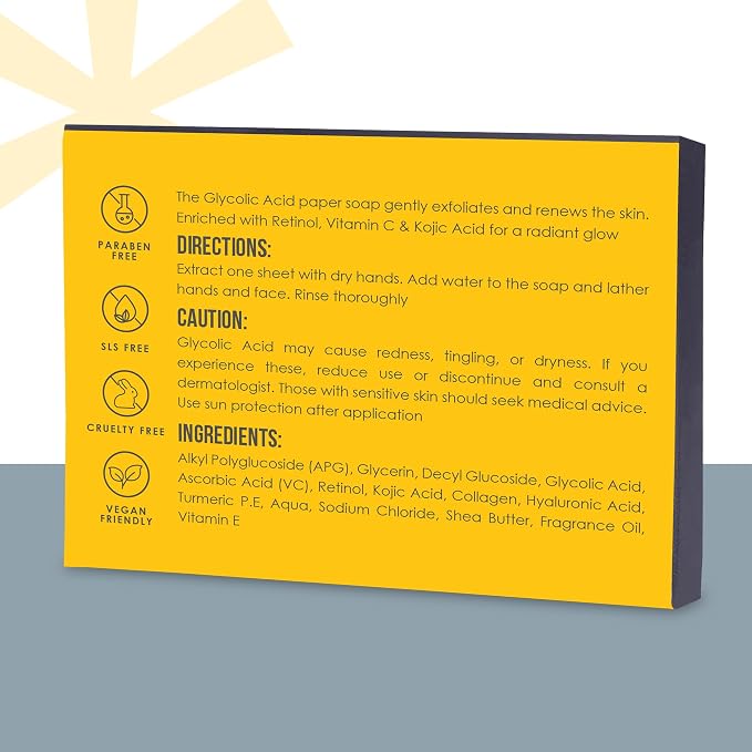 Glycolic Acid Soap Sheets - Image 8