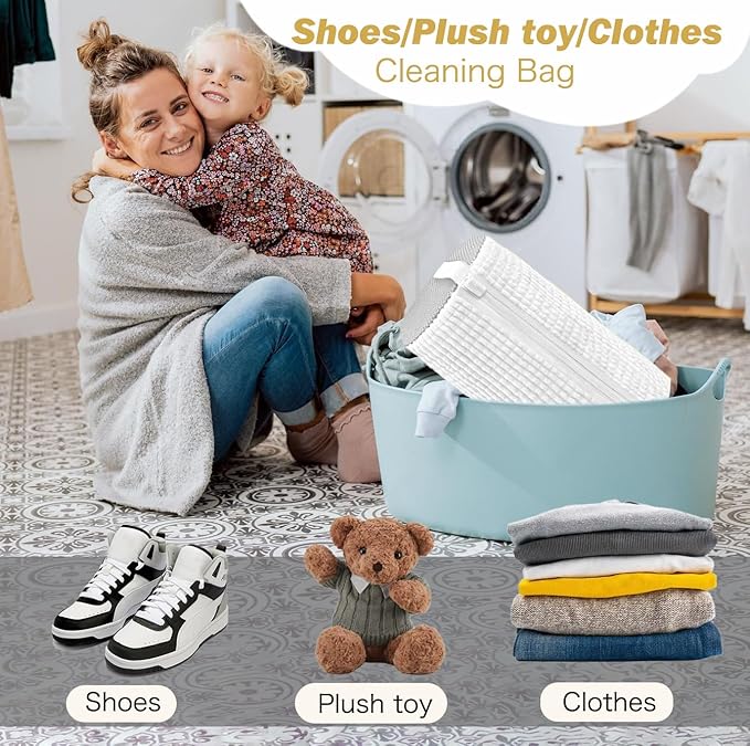 Shoe Washing Machine Bag, Laundry Shoe Bag - Image 7