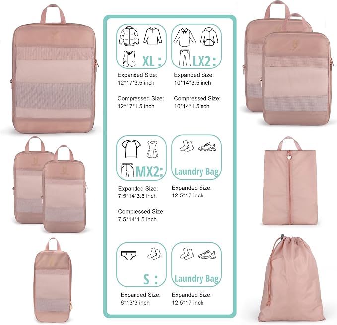Expandable Compression Packing Cubes - Image 6