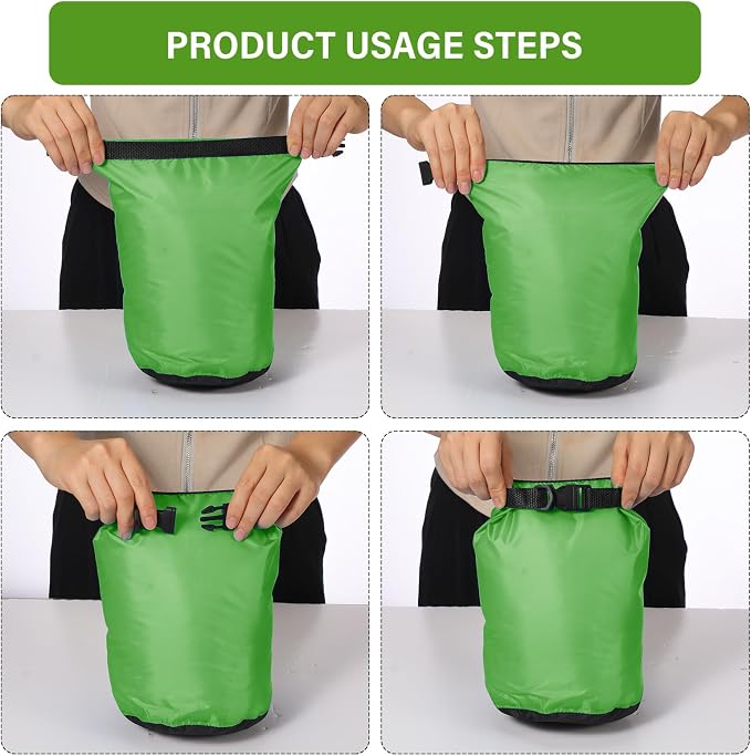 6 Pcs Waterproof Dry Bag Sack Lightweight Outdoor Dry Bags 35 L, 20 L, 15 L - Image 4