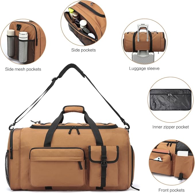 Lyweem Large Duffle Bag Backpack - Image 5
