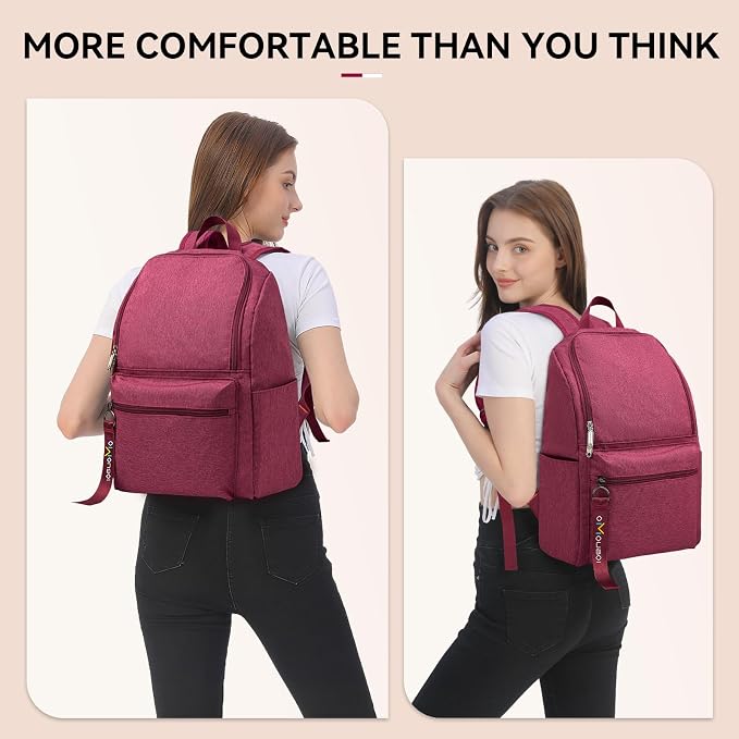 OMOUBOI 14 inch Travel Laptop Backpack - Image 2