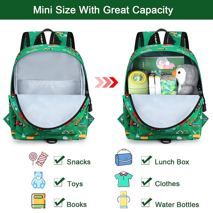 Accmor Toddler Backpack with Leash, Cute Baby Backpack with Anti Lost Wrist Link - Image 3