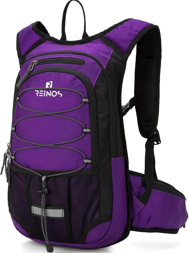 Hydration Pack Backpack with 3L Water Bladder by REINOS+OUTDOOR
