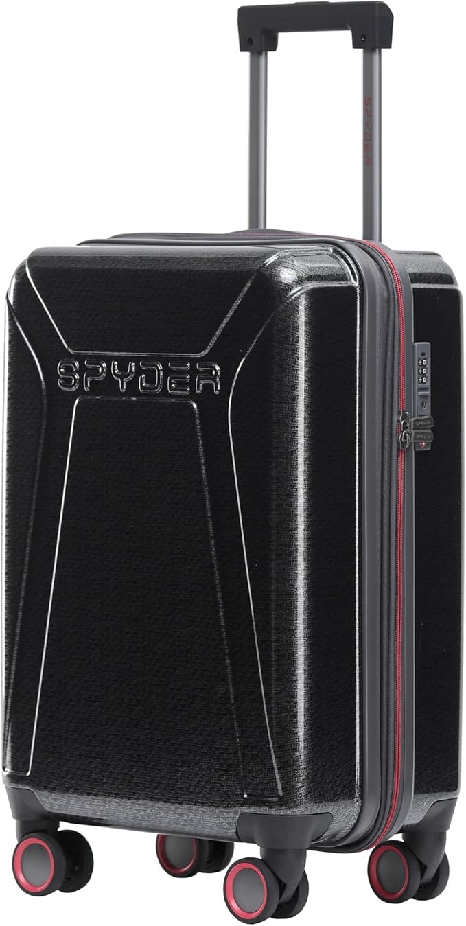 Spyder Traverse 20 Inch Carry On Expandable Hardside Upright Suitcase by Spyder