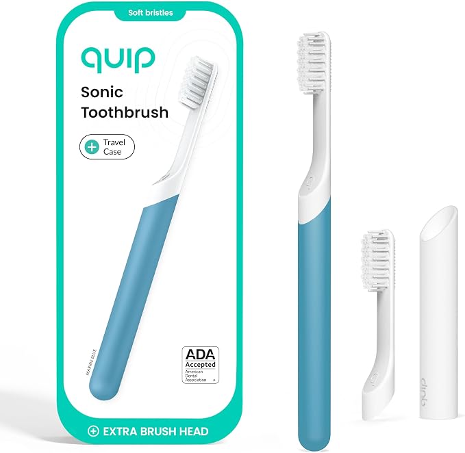 Quip Plastic Sonic Toothbrush, Electric Toothbrush by quip