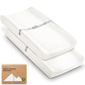 2-Pack Organic Changing Pad Covers by KeaBabies