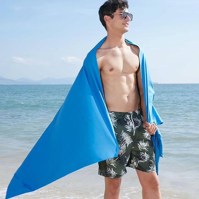 Rainleaf Microfiber Towel Perfect Travel & Gym & Camping Towel. Quick Dry - Image 5