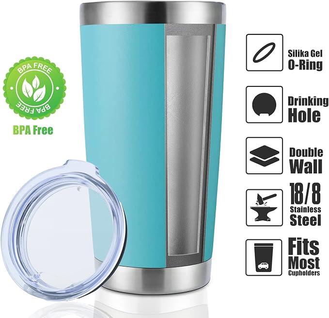 DOMICARE 20oz Stainless Steel Tumbler Bulk - Image 2
