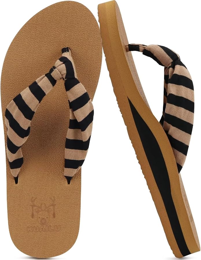 KuaiLu Flip Flops for Women by KuaiLu