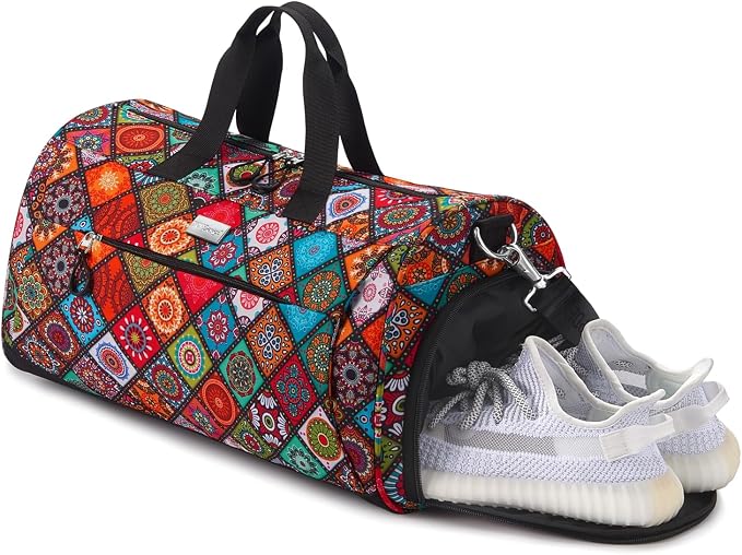 TOPDesign Gym Bag for Women, Duffel Bag by TOPDesign